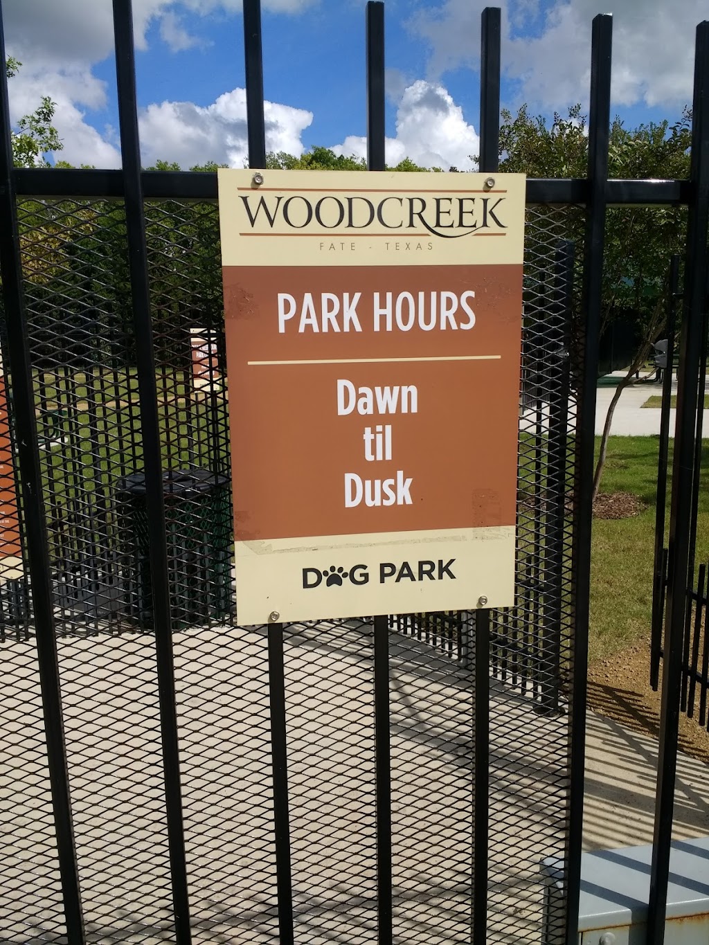 Woodcreek Fate HOA - Dog Park | 62495, Rockwall, TX 75087, USA | Phone: (972) 722-6484