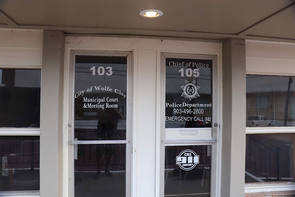 Wolfe City Police Department | 105 W Main St, Wolfe City, TX 75496, USA | Phone: (903) 496-2800