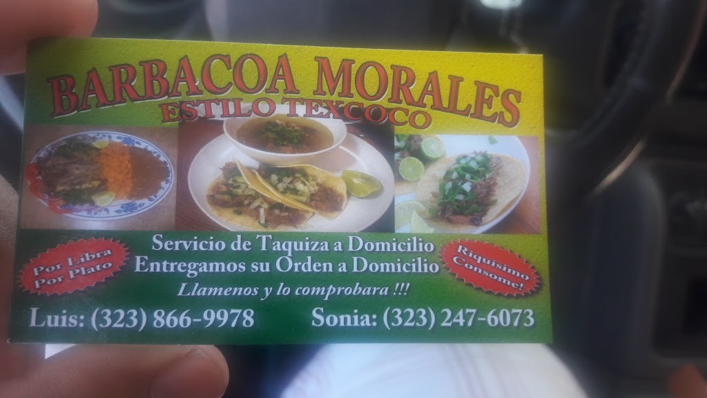 BARBACOA MORALES | 4159-4125 Union Pacific Ave, Los Angeles, CA 90023, USA | Phone: (323) 866-9978