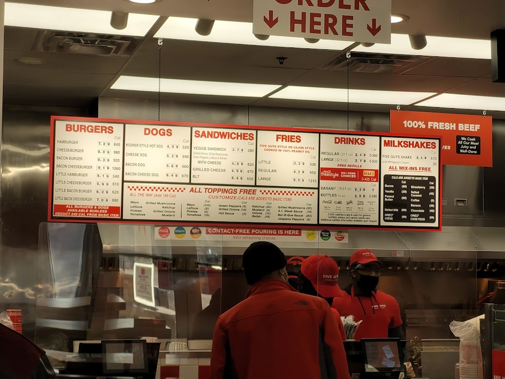 Five Guys | 1237 Som Center Rd, Mayfield Heights, OH 44124, USA | Phone: (440) 442-6700