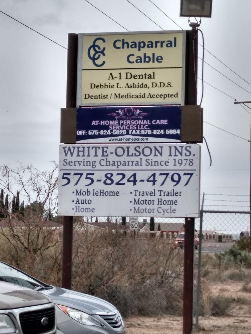 White-Olson Insurance | 320 McCombs Rd, Chaparral, NM 88081, USA | Phone: (575) 824-4797
