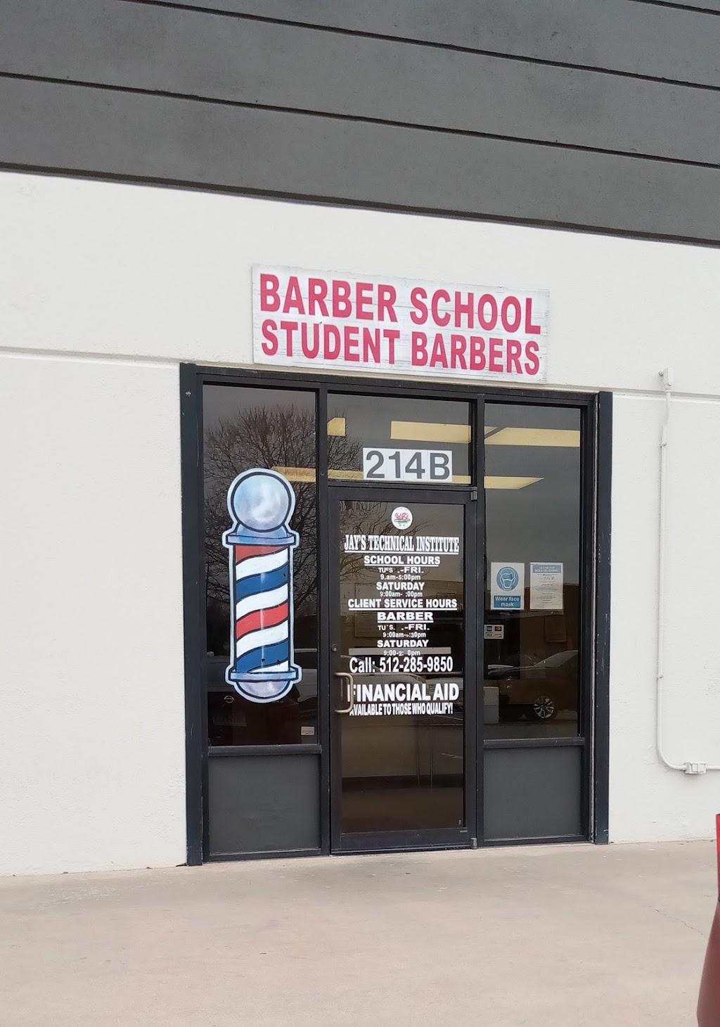 Jays Barber School | 214 US-290 B, Elgin, TX 78621, USA | Phone: (512) 285-9850