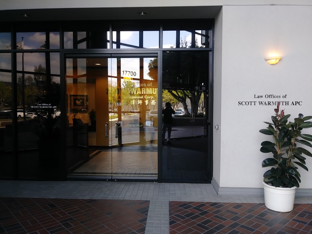 Law Offices of Scott Warmuth | 17700 Castleton St #168, City of Industry, CA 91748, USA | Phone: (888) 517-9888