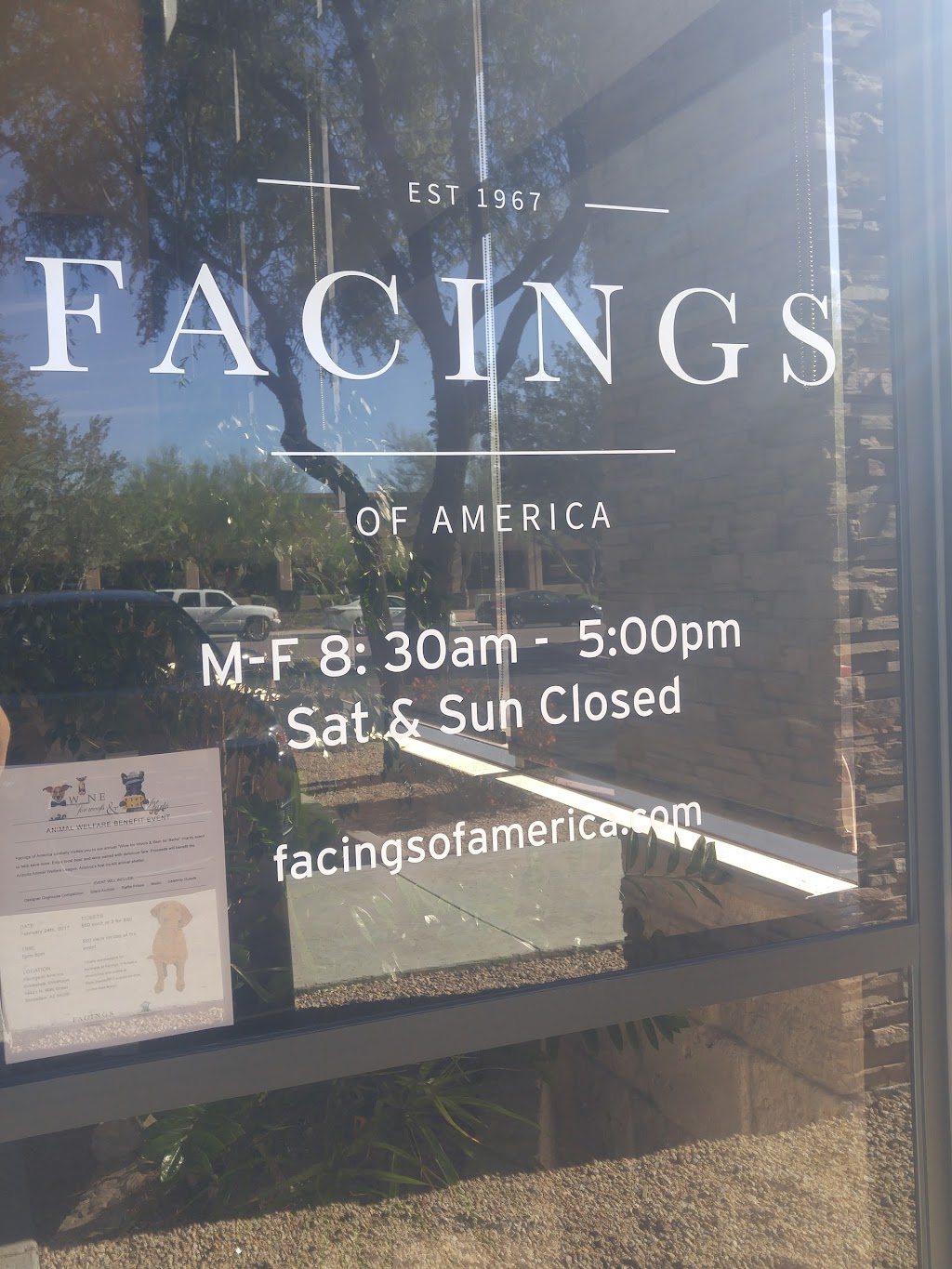 Facings of America Inc | 16421 N 90th St, Scottsdale, AZ 85260, USA | Phone: (480) 222-8480