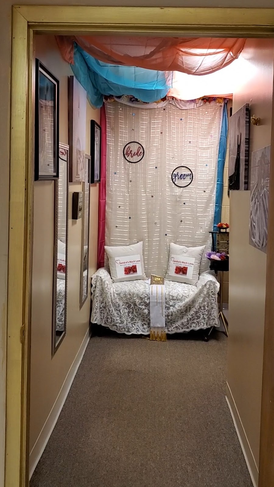 Sandras Much Love Wedding Chapel | 5490 Broadway Ste 108, Merrillville, IN 46410, USA | Phone: (219) 702-8522