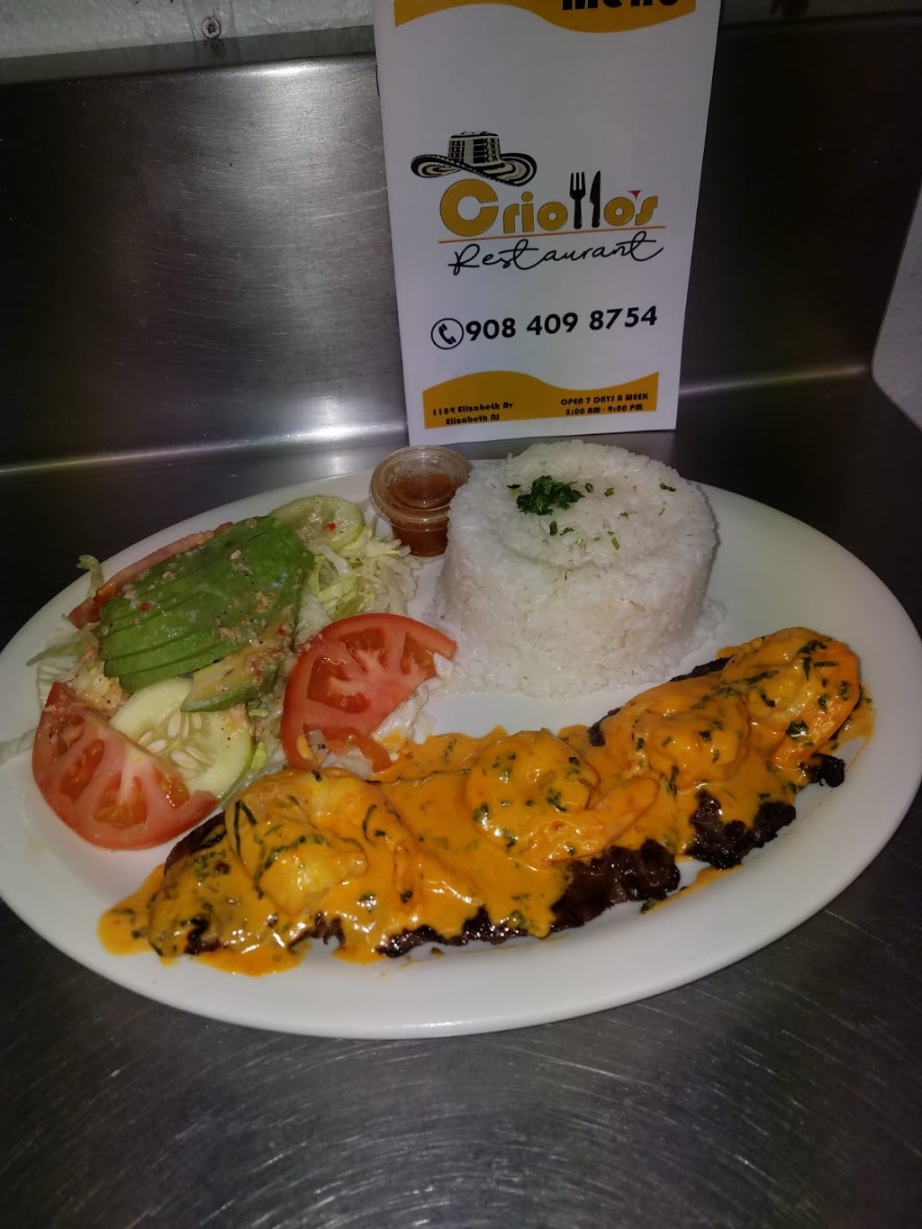 Criollos Restaurant | 1184 Elizabeth Ave, Elizabeth, NJ 07201, USA | Phone: (908) 409-8754