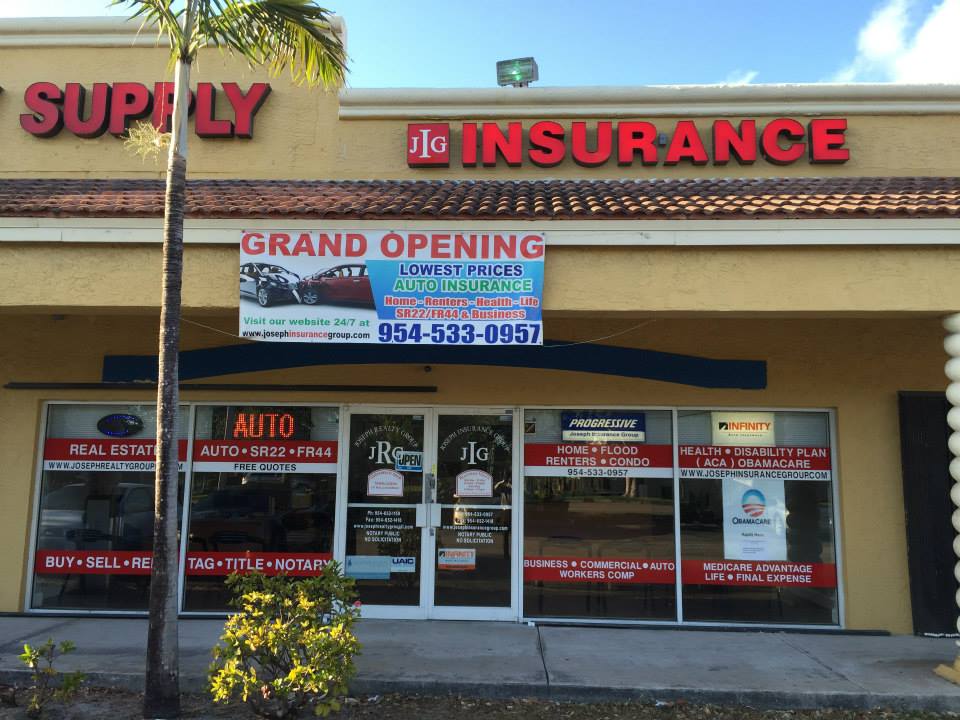 Joseph Insurance Group ( JIG ) | 1395 W Sunrise Blvd #5, Fort Lauderdale, FL 33311, USA | Phone: (954) 533-0957