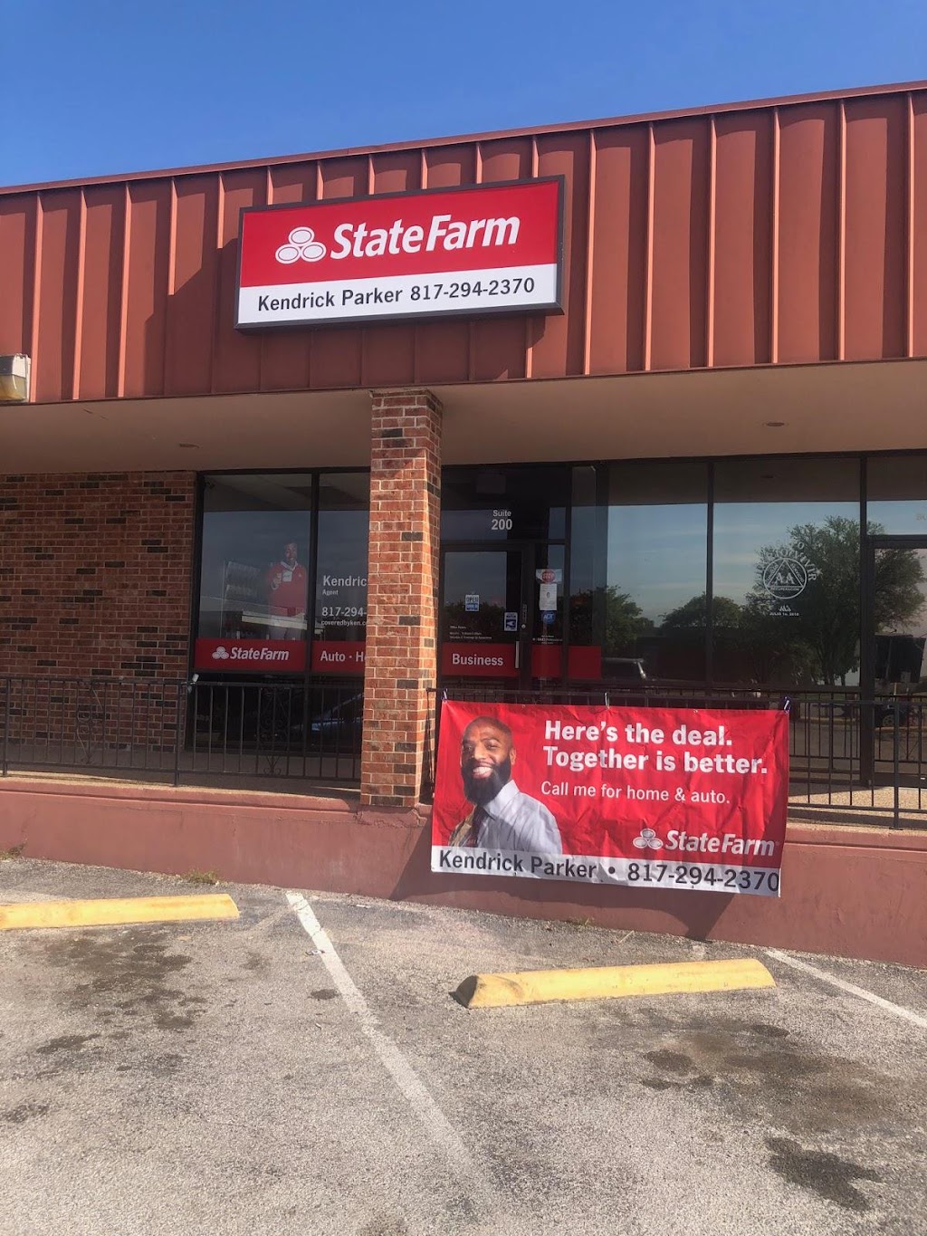 Kendrick Parker - State Farm Insurance Agent | 5658 Westcreek Dr Ste 200, Fort Worth, TX 76133, USA | Phone: (817) 294-2370