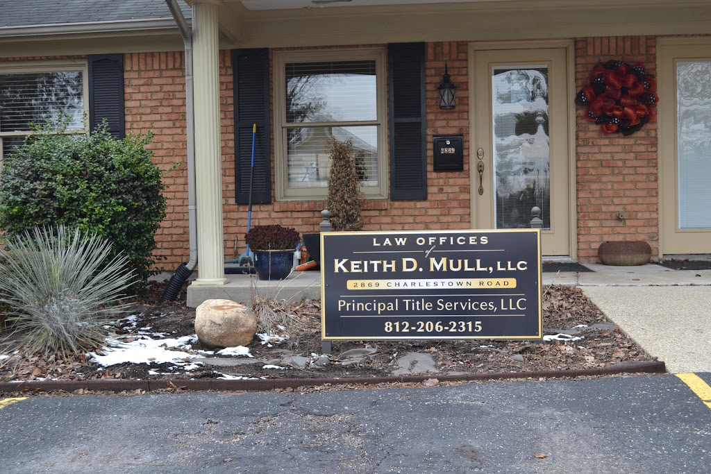 Law Offices of Keith D. Mull, LLC | 2869 Charlestown Rd, New Albany, IN 47150, USA | Phone: (812) 206-2315