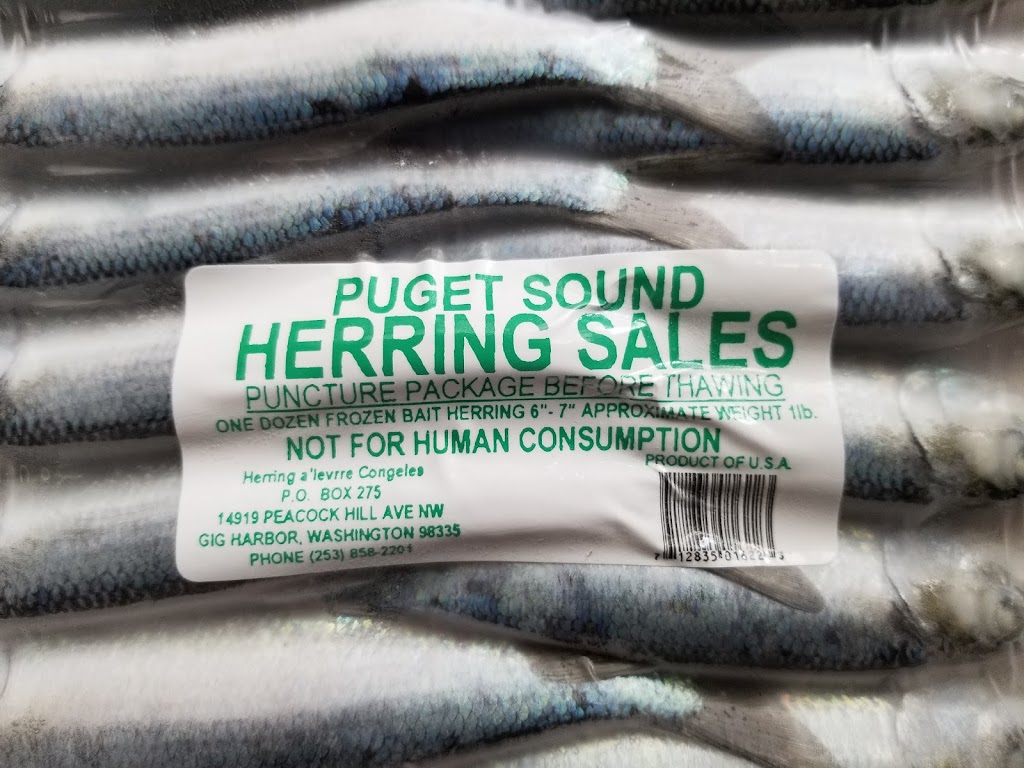 Puget Sound Herring Sales, Inc | 3648 150th St NW, Gig Harbor, WA 98332, USA | Phone: (253) 858-2201