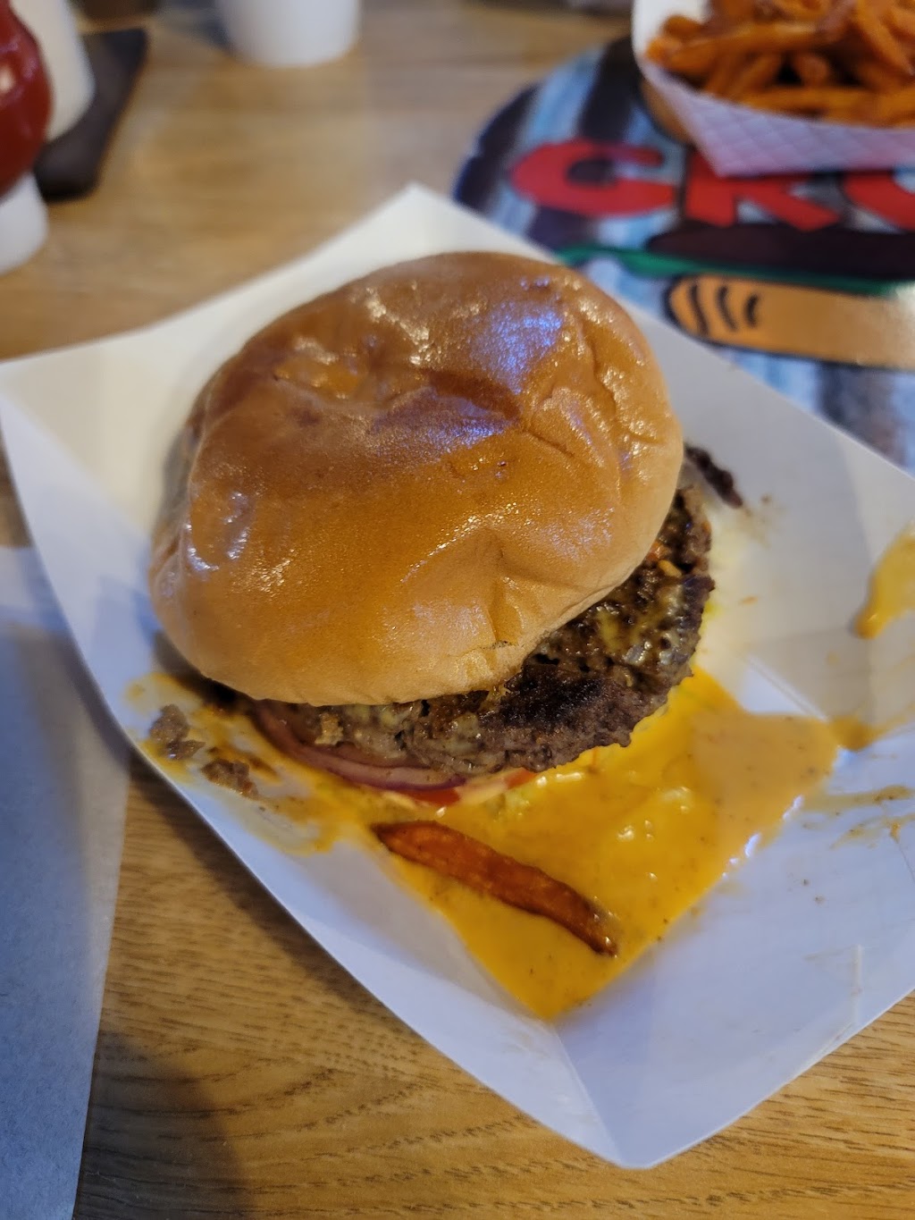 Grumps Burgers | 1704 N Main St, Cleburne, TX 76033, USA | Phone: (817) 774-2874