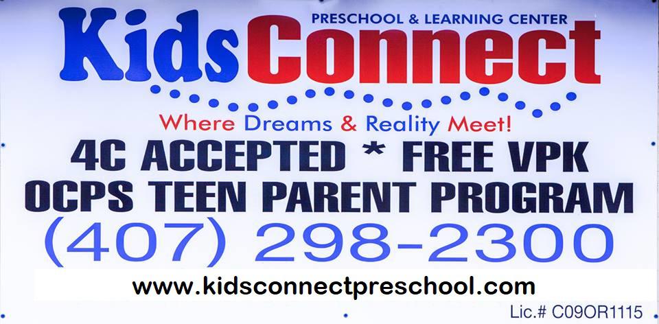 Kids Connect Childcare Center | 4527 Carter St, Orlando, FL 32811, USA | Phone: (407) 298-2300