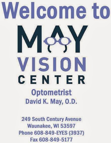 May Vision Center | 330 N Century Ave, Waunakee, WI 53597, USA | Phone: (608) 849-3937