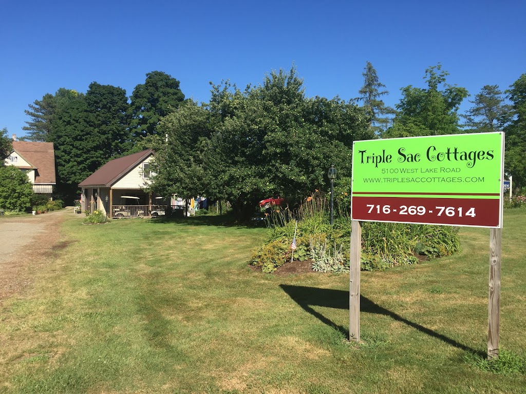 Triple Sac Cottages | 5100 W Lake Rd, Mayville, NY 14757, USA | Phone: (716) 269-7614