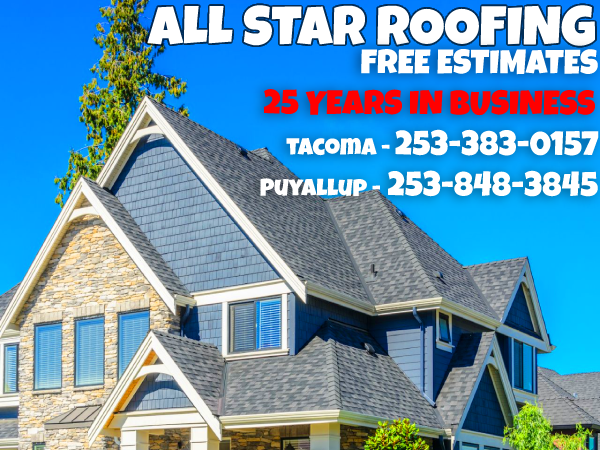 All Star Roofing | 1817 Dooley Dr E, Tacoma, WA 98404, USA | Phone: (253) 383-0157