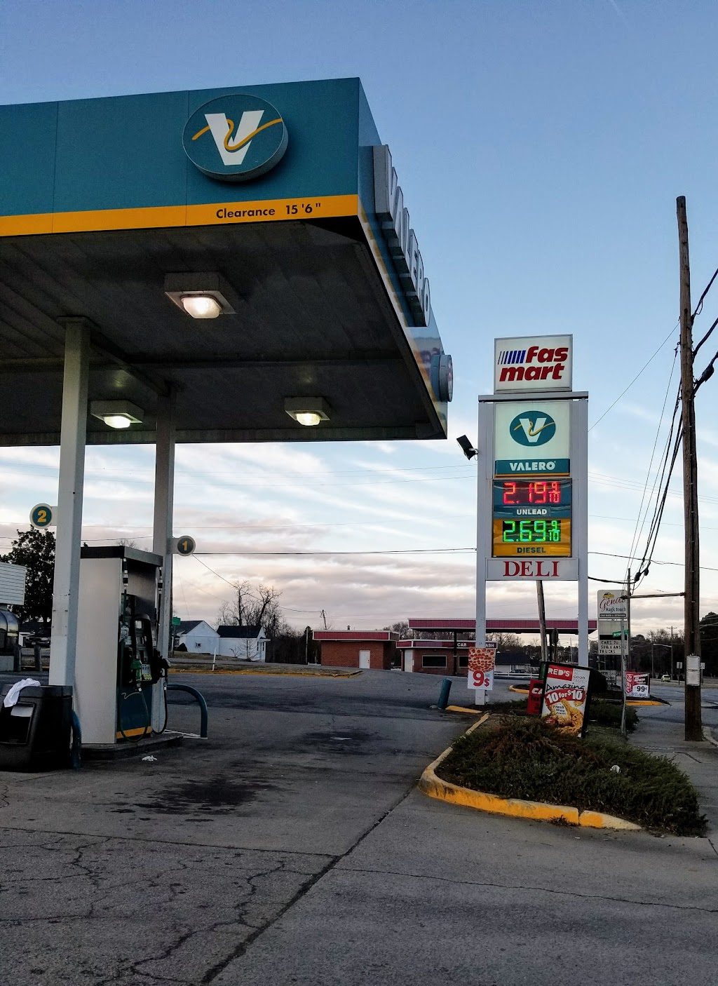 Fas Mart (Valero) | 2802 W Main St, Danville, VA 24541, USA | Phone: (434) 792-7135