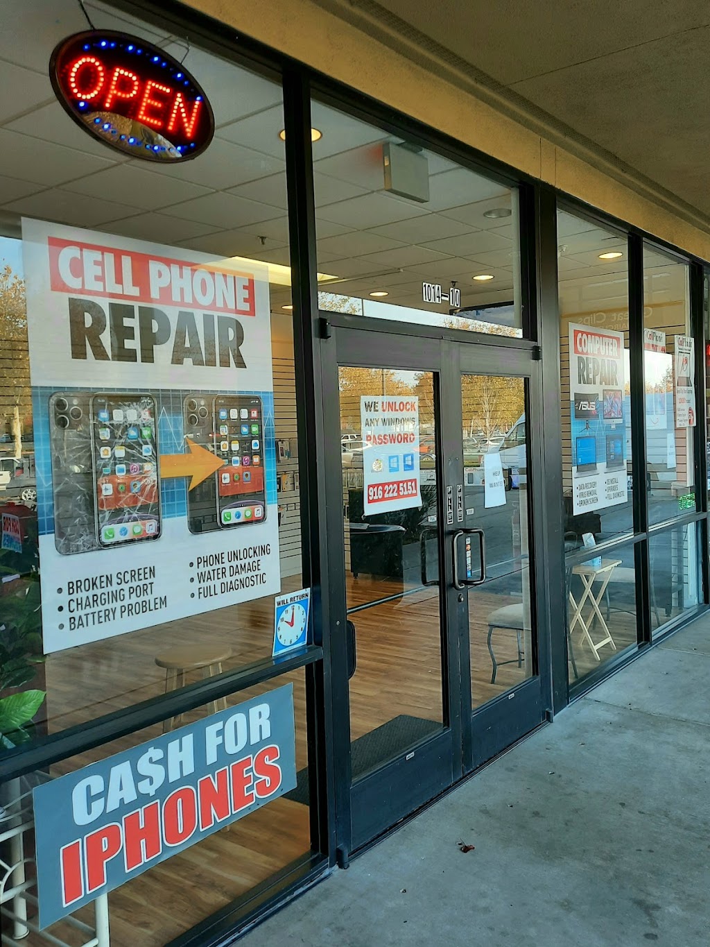 Cali-Phonia Computer & Cell Phone Repair - Folsom | 1014 Riley St STE 10, Folsom, CA 95630, USA | Phone: (916) 222-5151