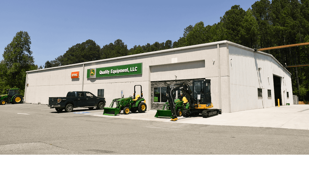 Quality Equipment | 1243 Thompson St, Pittsboro, NC 27312, USA | Phone: (919) 533-5599