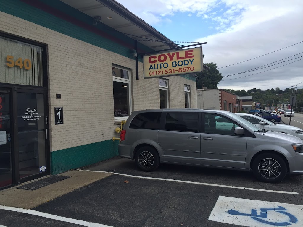 Coyle Auto Body | 540 McNeilly Rd, Pittsburgh, PA 15226, USA | Phone: (412) 531-8570