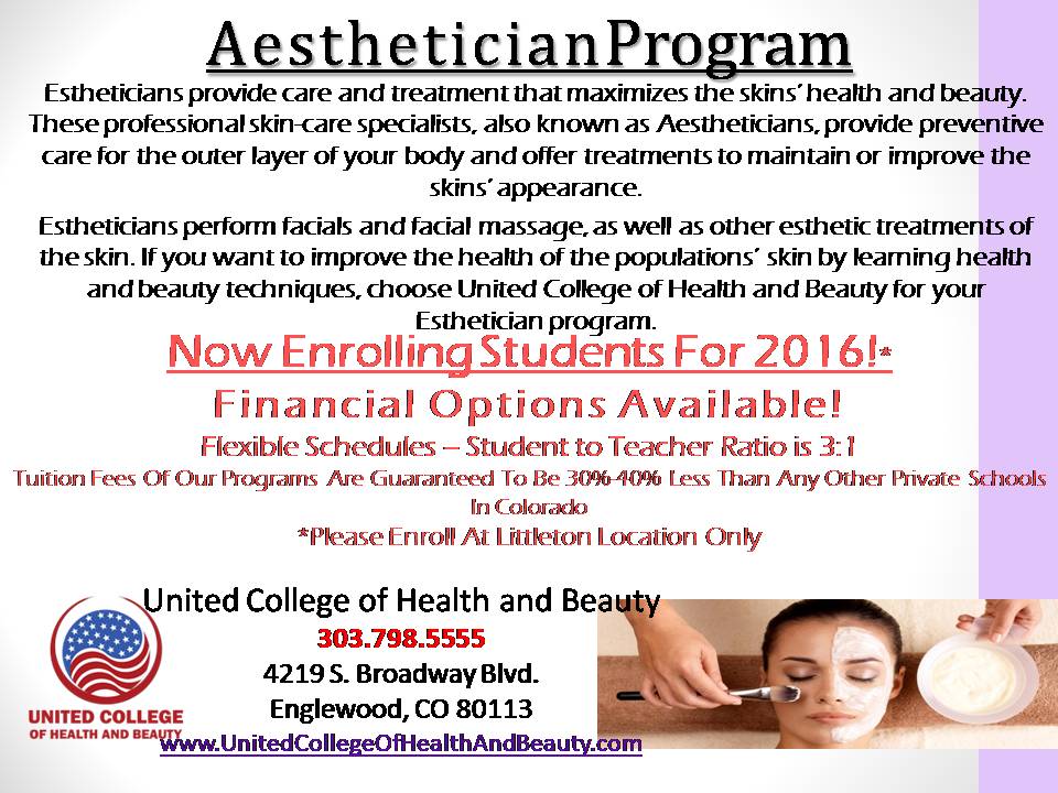 United College of Health and Beauty | 4219 S Broadway, Englewood, CO 80113, USA | Phone: (303) 798-5555
