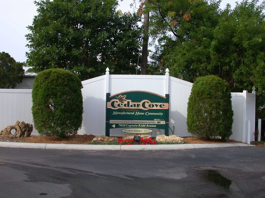 Cedar Cove Manufactured Home Community | 7020 Captain Kidd Ave, Sarasota, FL 34231, USA | Phone: (941) 921-5042