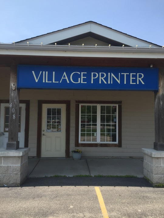 The Village Printer, Inc. | 408 W Dekora St, Saukville, WI 53080 | Phone: (262) 284-9898