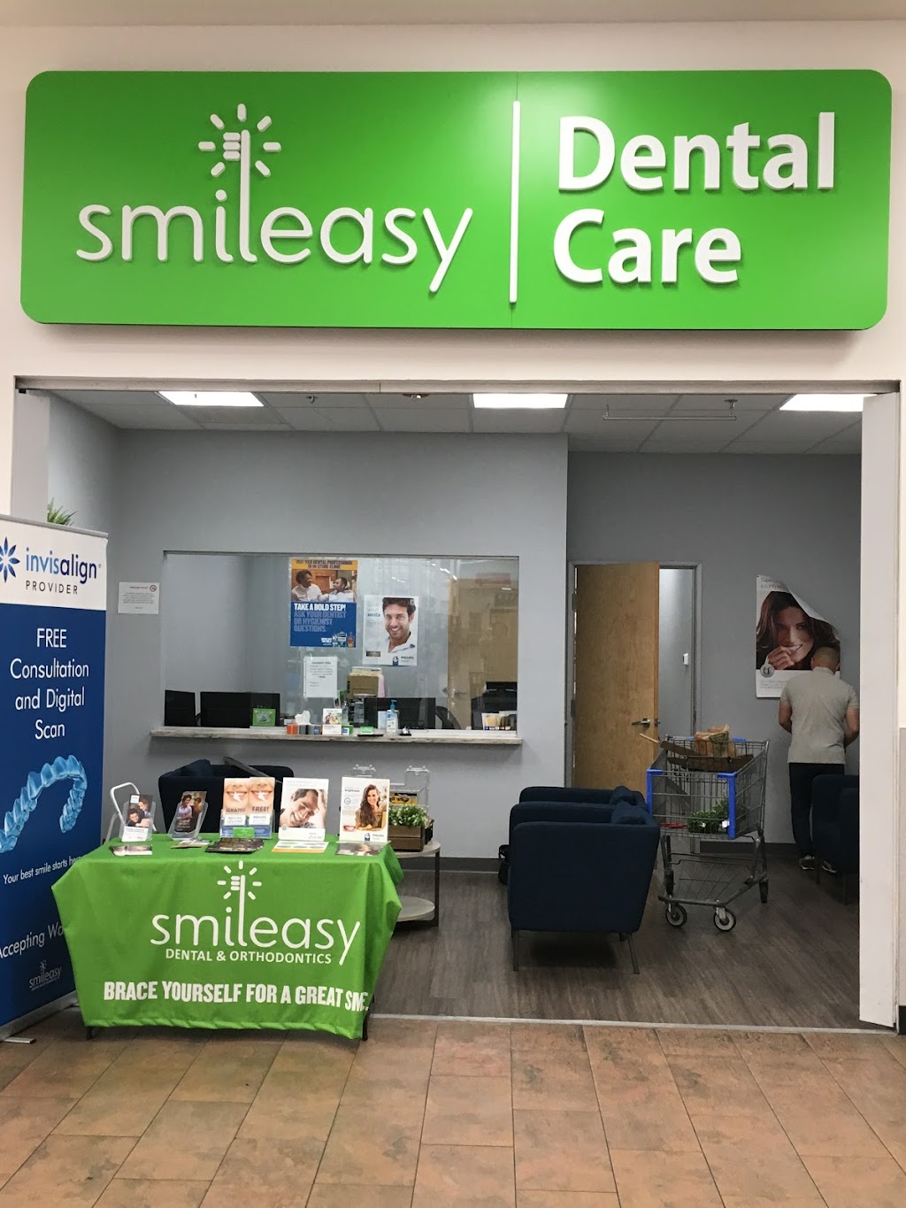 Smileasy Dental & Orthodontics inside Walmart | 425 Coit Rd #400, Plano, TX 75075, USA | Phone: (972) 499-7733