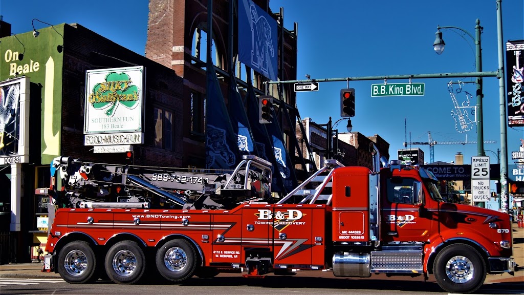 B & D Towing and Recovery | 4112 E Service Rd, West Memphis, AR 72301, USA | Phone: (888) 732-1744