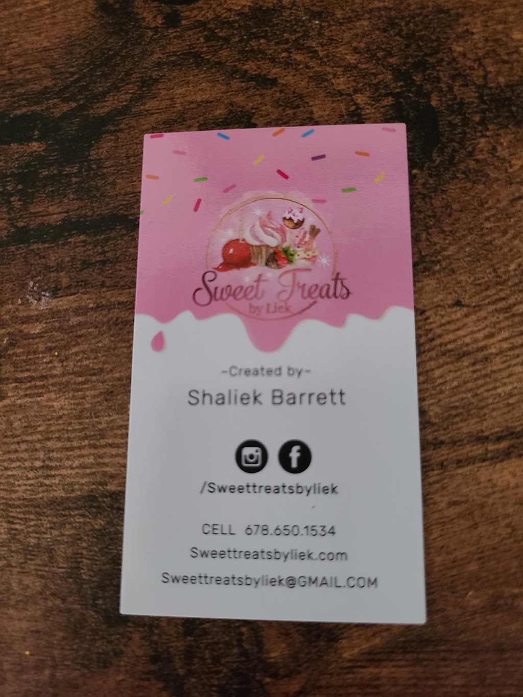 Sweet Treats by Liek | 1124 Willow Trce SW, Grayson, GA 30017, USA | Phone: (678) 650-1534