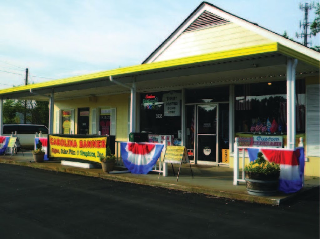 Carolina Banner Signs | 3535 Hillsborough Rd, Durham, NC 27705, USA | Phone: (919) 383-3344