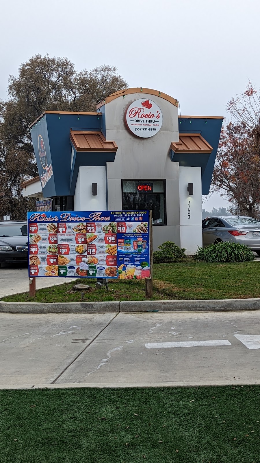 Rocios Drive-Thru | 1103 W Caldwell Ave, Visalia, CA 93277, USA | Phone: (559) 931-8990