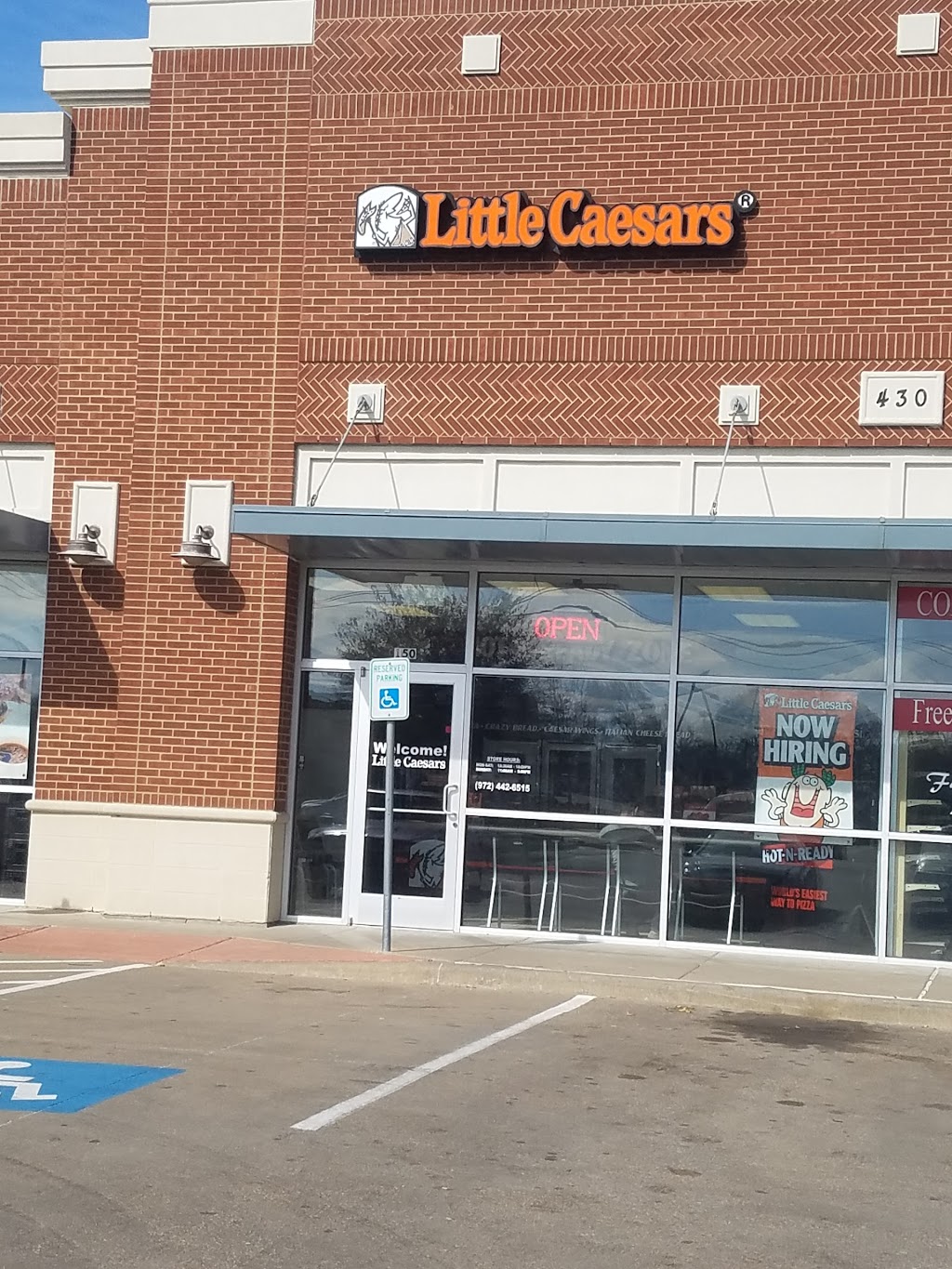 Little Caesars Pizza | 430 TX-78 SUITE 150, Wylie, TX 75098, USA | Phone: (972) 442-6515