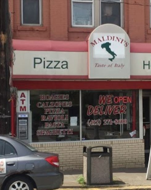 Maldinis Pizza | 1900 Monongahela Ave, Pittsburgh, PA 15218, USA | Phone: (412) 271-8600