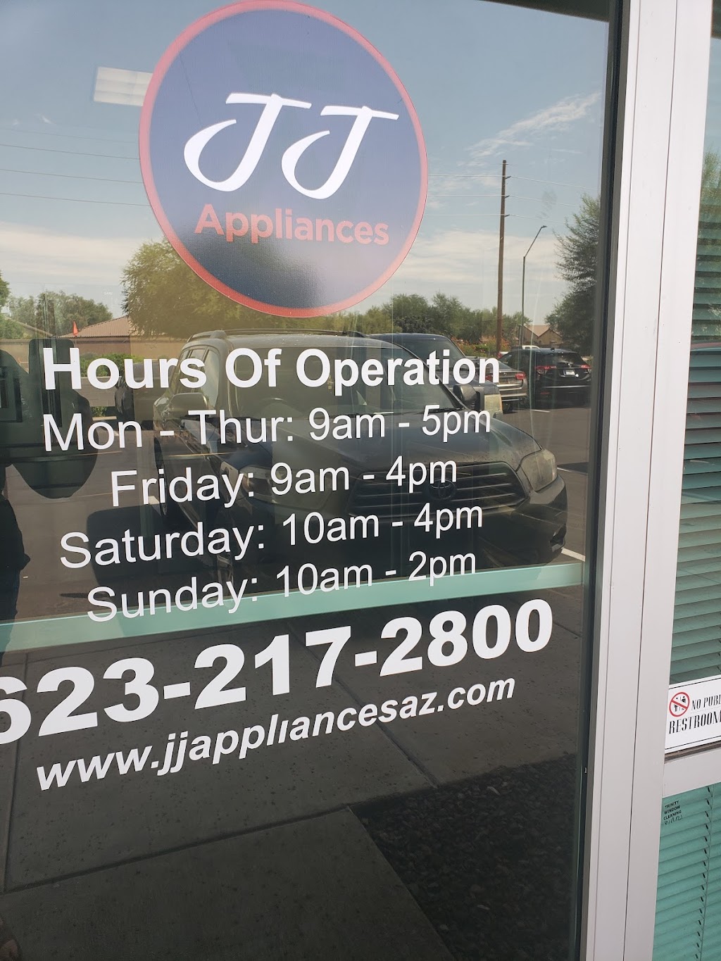 JJ Appliances | 407 S 107th Ave #8, Tolleson, AZ 85353, USA | Phone: (623) 217-2800