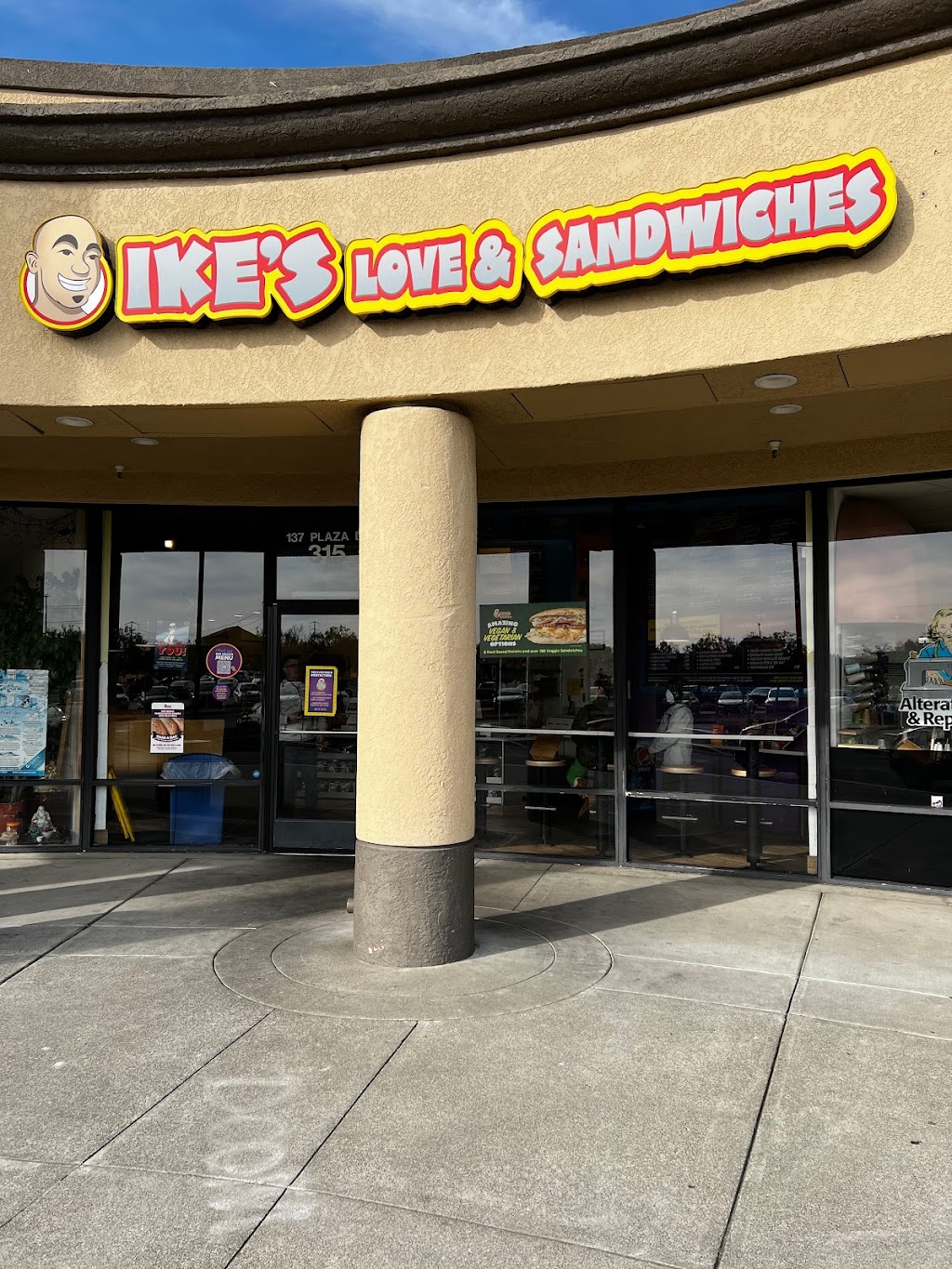 Ikes Love & Sandwiches | 137 Plaza Dr #315, Vallejo, CA 94591, USA | Phone: (707) 731-8700