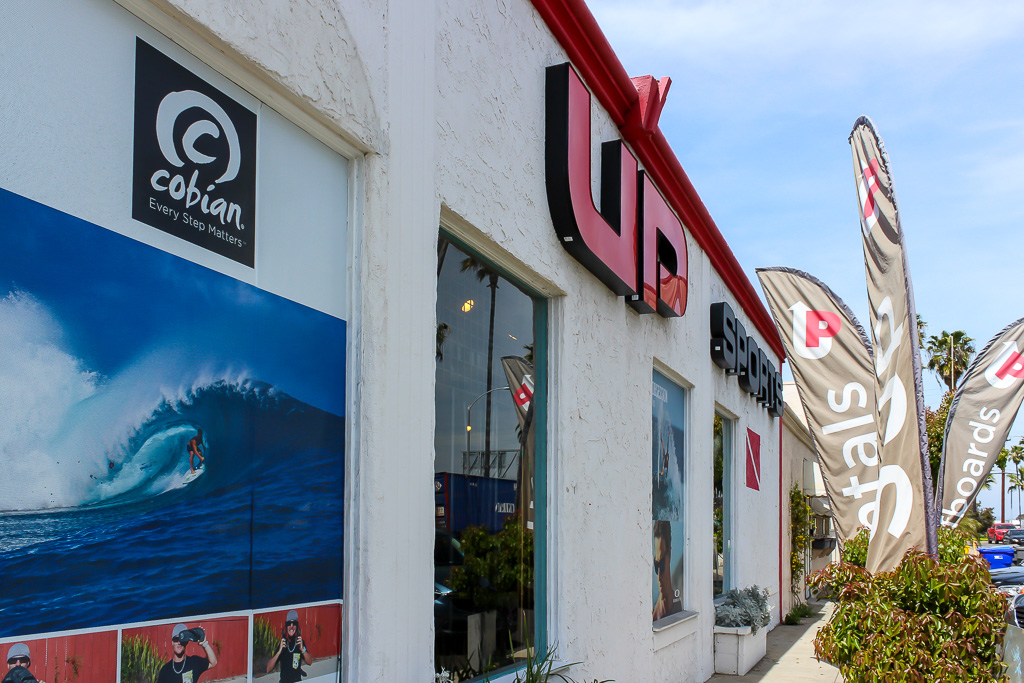 UP Sports Oceanside Surf Shop | 1411 N Coast Hwy, Oceanside, CA 92054, USA | Phone: (760) 966-1298