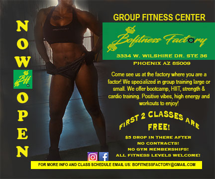 Bofitness Factory | 3334 W Wilshire Dr STE 36, Phoenix, AZ 85009, USA | Phone: (602) 562-7636