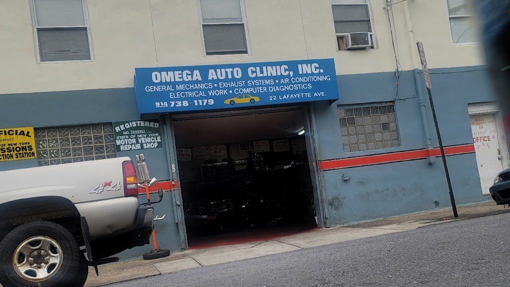Omega Auto clinic corp | 22 Lafayette Ave #2, New Rochelle, NY 10801, USA | Phone: (646) 755-5434
