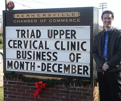 Triad Upper Cervical Clinic | 432B W Mountain St, Kernersville, NC 27284, USA | Phone: (336) 992-2536