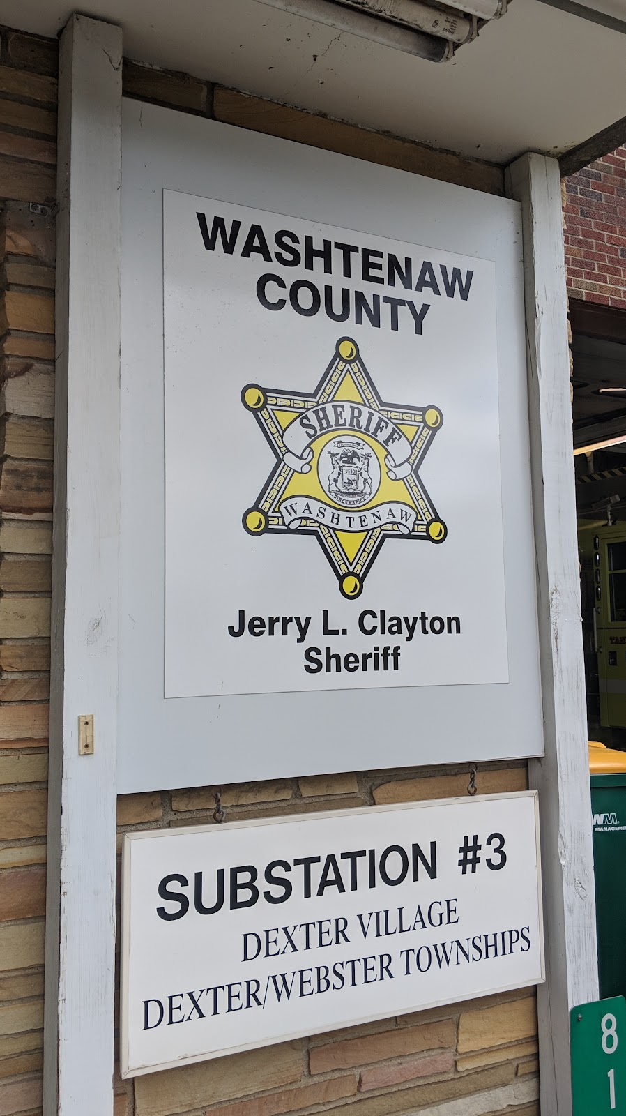 Washtenaw County Sheriffs Office Dexter Community Station | 8140 Main St, Dexter, MI 48130, USA | Phone: (734) 426-0228