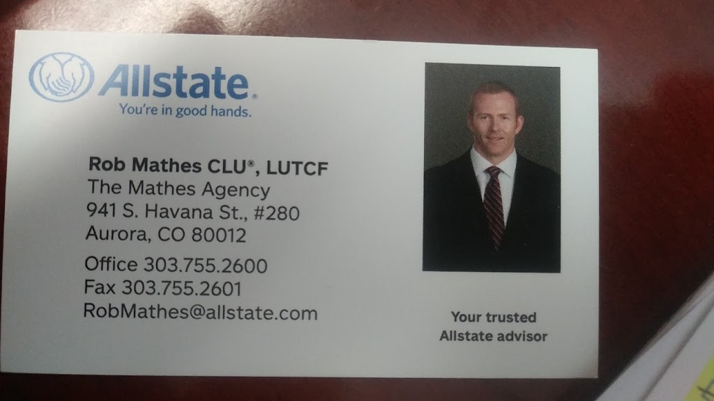 The Mathes Agency: Allstate Insurance | 2373 Central Park Blvd Unit 105, Denver, CO 80238, USA | Phone: (303) 755-2600