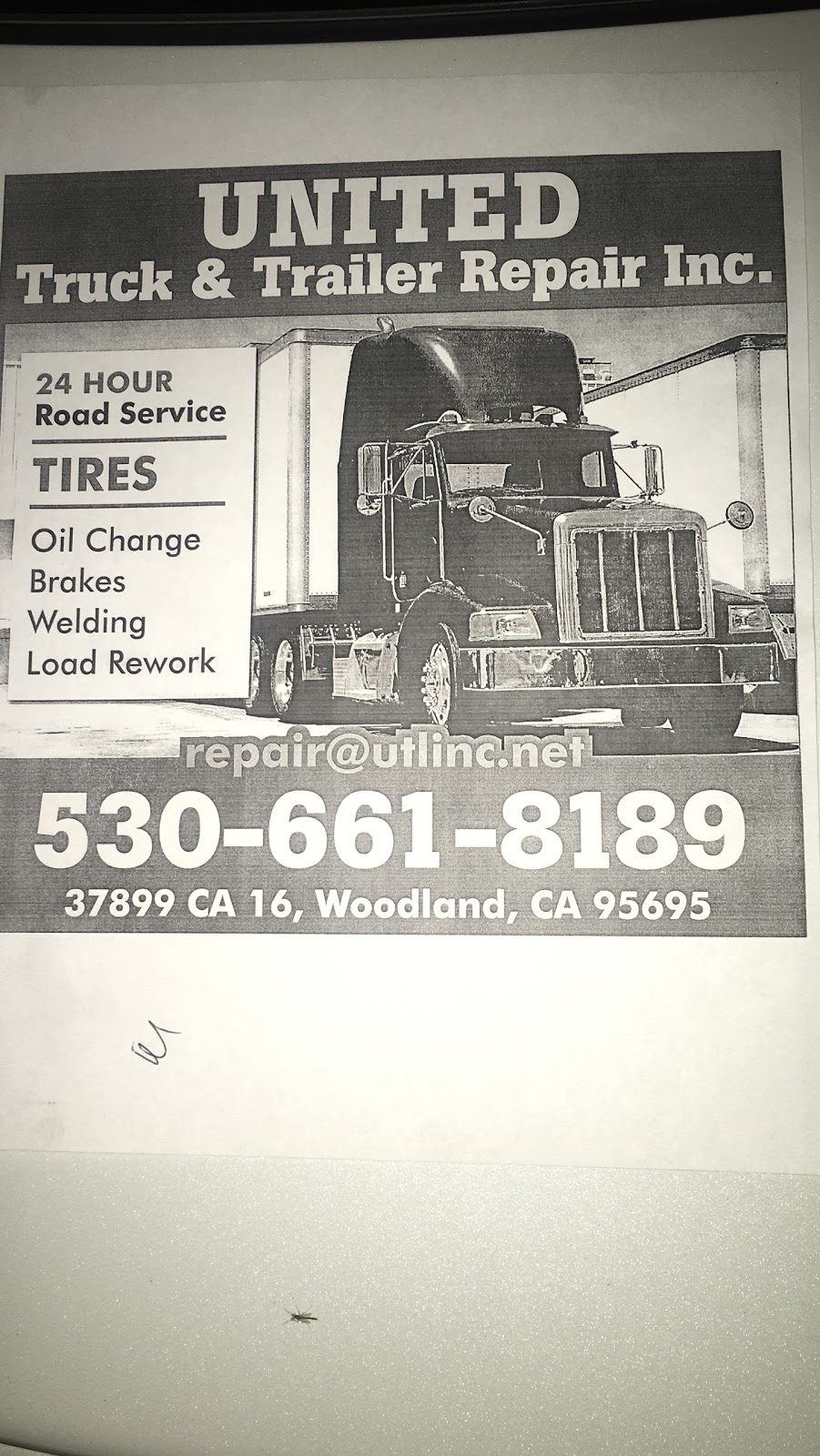 United Truck & Trailer Repair | 37899 CA-16, Woodland, CA 95695, USA | Phone: (530) 491-9916