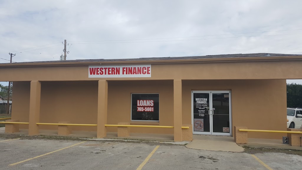 Western Finance | 1802 US-83, Zapata, TX 78076, USA | Phone: (956) 765-5661