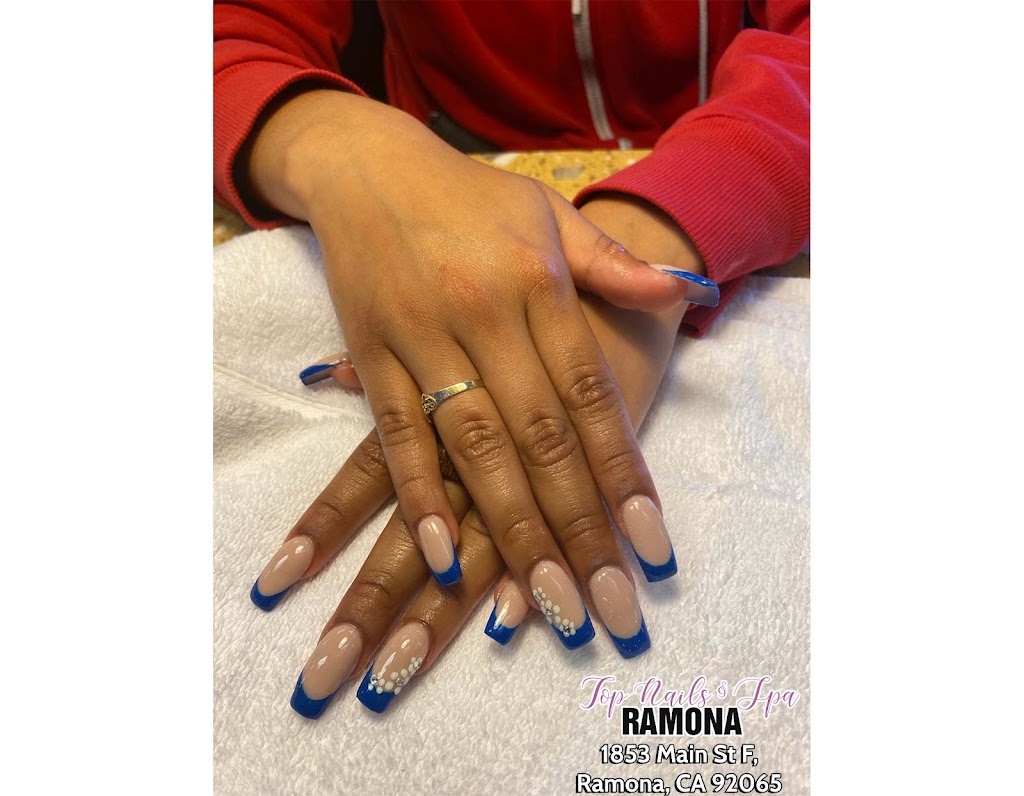 Top Nails & Spa | 1853 Main St F, Ramona, CA 92065, USA | Phone: (760) 787-1455