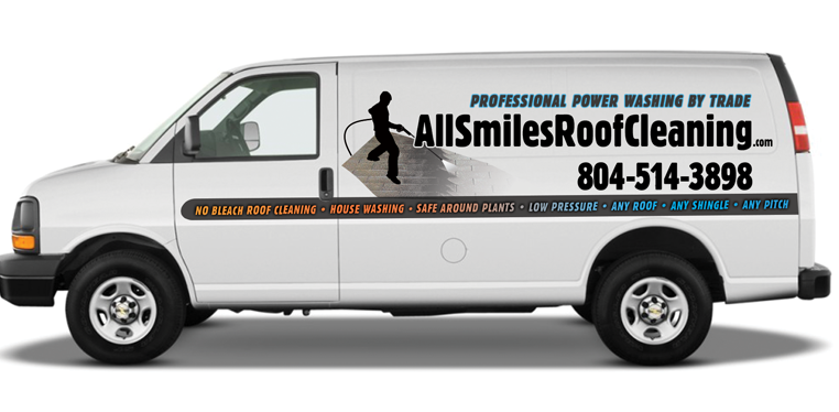 All Smiles Roof Cleaning | 13711-23 Rockahock Rd, Lanexa, VA 23089, USA | Phone: (804) 514-3898