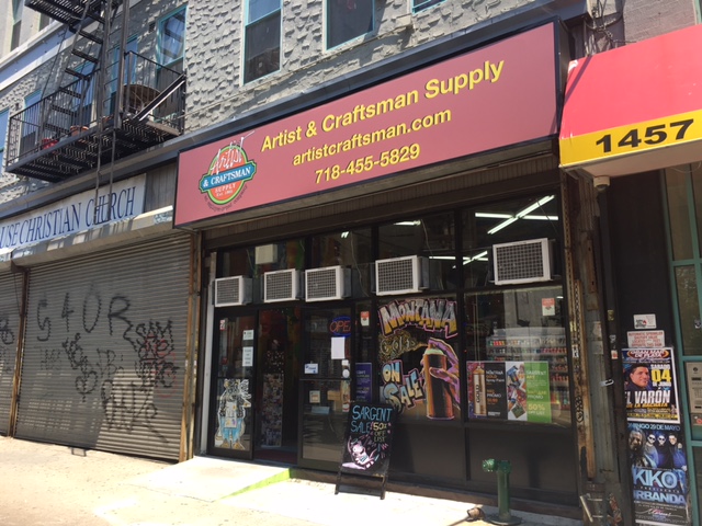 Artist & Craftsman Supply Bushwick | 1449 Broadway, Brooklyn, NY 11221, USA | Phone: (718) 455-5829