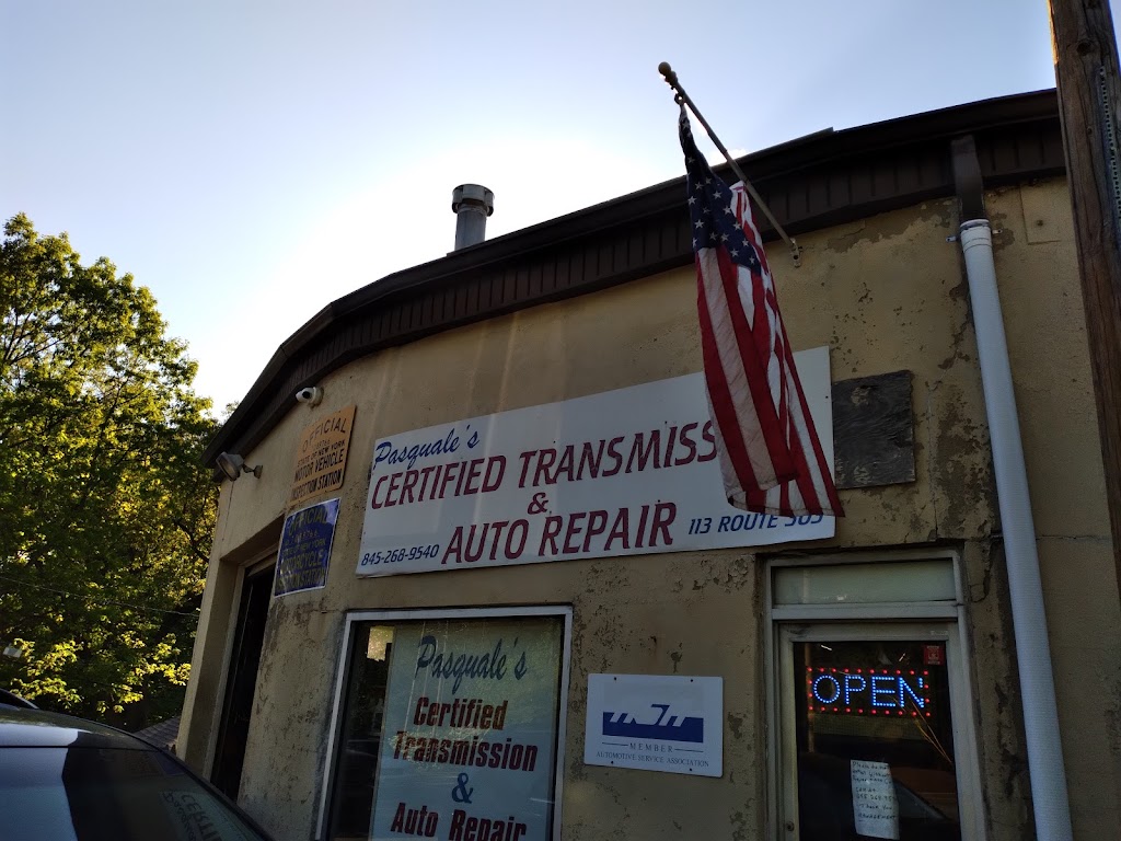 Pasquales Certified Transmission & Auto Repair | 113 NY-303, Valley Cottage, NY 10989, USA | Phone: (845) 268-9540