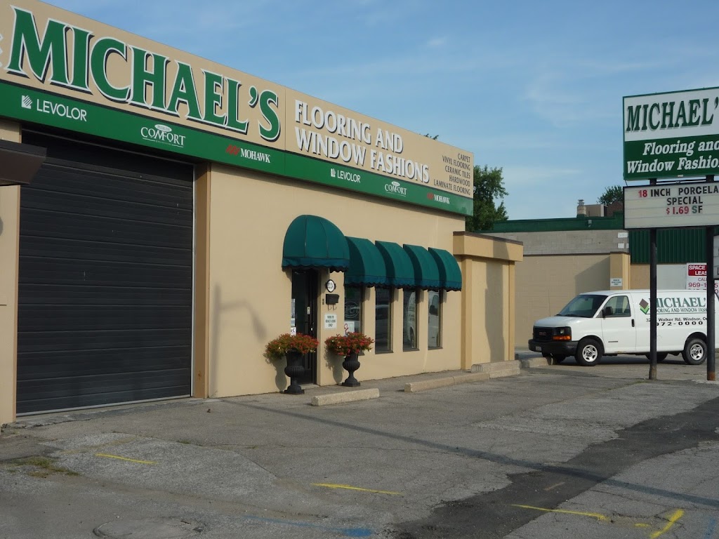 Michaels Flooring & Window Fashions | 3224 Walker Rd, Windsor, ON N8W 3R8, Canada | Phone: (519) 972-0000