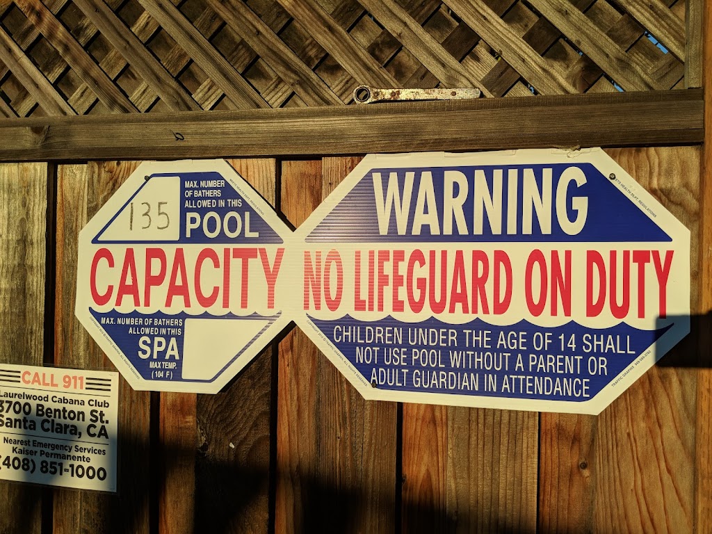 Laurelwood Cabana Club | 3700 Benton St, Santa Clara, CA 95051, USA | Phone: (408) 769-2333