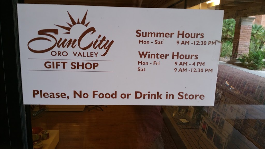 Gift Shop of Sun City | 1495 E Rancho Vistoso Blvd, Oro Valley, AZ 85755, USA | Phone: (520) 917-8051